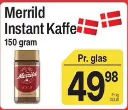 ABC Lavpris Merrild Instant Kaffe tilbud