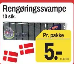 ABC Lavpris Rengøringssvampe tilbud