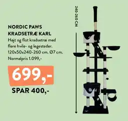Plantorama NORDIC PAWS KRADSETRÆ KARL tilbud
