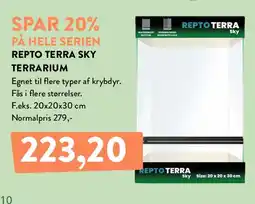 Plantorama Repto Terra Sky Terrarium tilbud