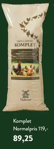 Plantorama Møllerens Hønsefoder 15 kg - Komplet tilbud