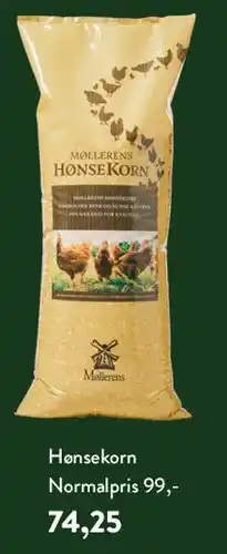 Plantorama Møllerens Hønsefoder 15 kg - Hønseskorn tilbud