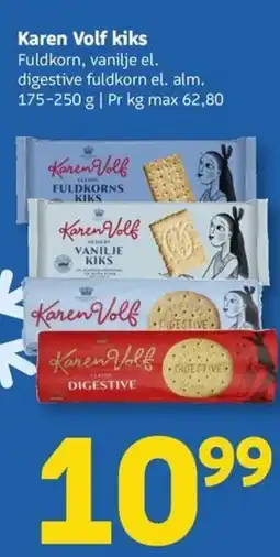 Løvbjerg Karen Volf kiks tilbud