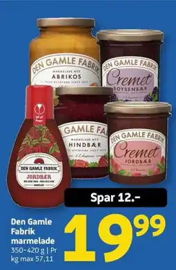 Løvbjerg Den Gamle Fabrik marmelade tilbud