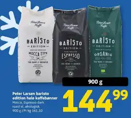 Løvbjerg Peter Larsen baristo edition hele kaffebønner tilbud