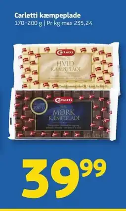 Løvbjerg Carletti kæmpeplade tilbud