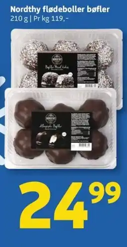 Løvbjerg Nordthy flødeboller bøfler tilbud