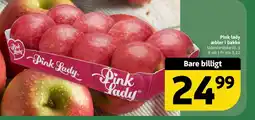 Løvbjerg Pink lady æbler i bakke tilbud