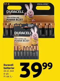 Løvbjerg Duracell batterier tilbud