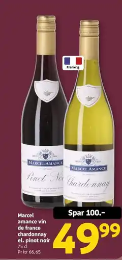 Løvbjerg Marcel amance vin de france chardonnay el. pinot noir tilbud