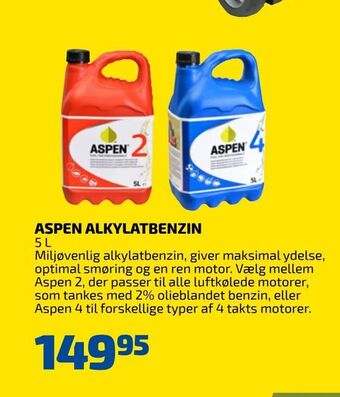 Aspen alkylatbenzin