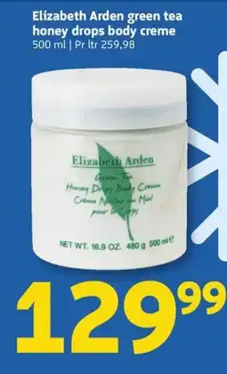 Løvbjerg Elizabeth Arden green tea honey drops body creme tilbud