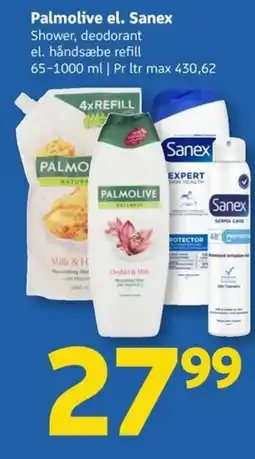 Løvbjerg Palmolive el. Sanex tilbud