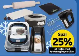 Løvbjerg På reolen med køkken og bageartikler tilbud