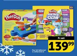 Løvbjerg Play-Doh køkkensæt el. lufttørrende ler tilbud