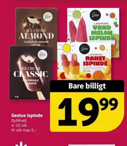 Løvbjerg Gestus ispinde tilbud