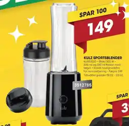 Punkt1 KULZ Sportsblender KUSB3000 tilbud