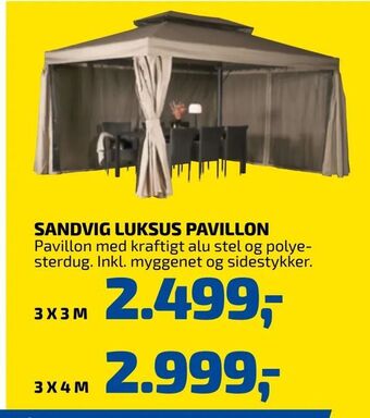 Sandvig luksus pavillon