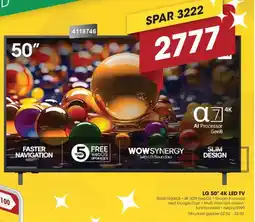 Punkt1 LG 50" 4K Led TV 50UA74006LB tilbud