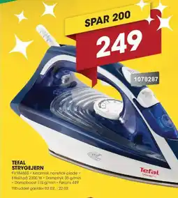 Punkt1 TEFAL Strygejern FV1845E0 tilbud