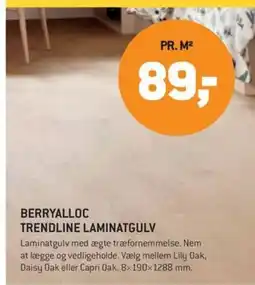 Johannes Fog Berryalloc trendline laminatgulv tilbud