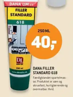 Johannes Fog DANA Filler standard 618 tilbud