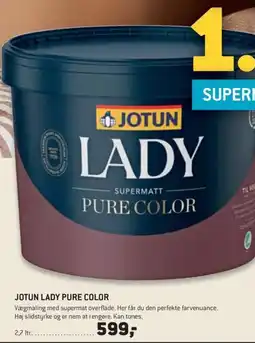 Johannes Fog JOTUN Lady pure color tilbud