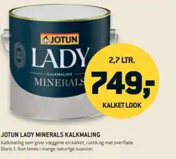 Johannes Fog JOTUN Lady minerals kalkmaling tilbud