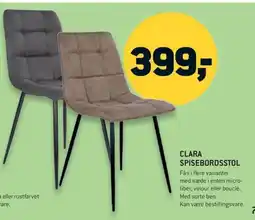 Johannes Fog Clara spisebordsstol tilbud