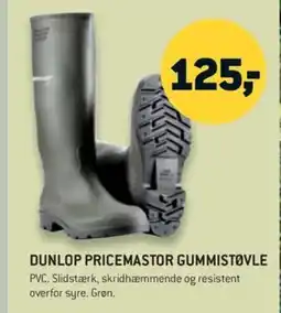 Johannes Fog Dunlop Pricemastor gummistøvle tilbud