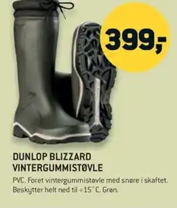 Johannes Fog Dunlop Blizzard vintergummistøvle tilbud