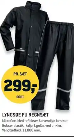 Johannes Fog Lyngsøe Pu regnsæt tilbud