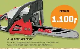 Johannes Fog AL-KO Benzinkædesav tilbud