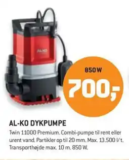 Johannes Fog AL-KO Dykpumpe tilbud