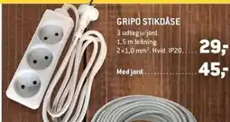 Johannes Fog Gripo stikdåse tilbud