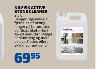 Davidsen Nilfisk active stone cleaner tilbud