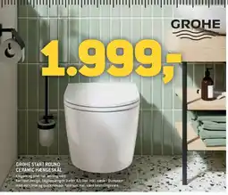 Johannes Fog Grohe Start round ceramic hængeskål tilbud