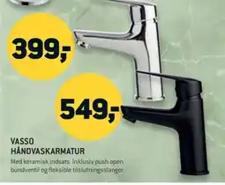 Johannes Fog Vasso håndvaskarmatur tilbud