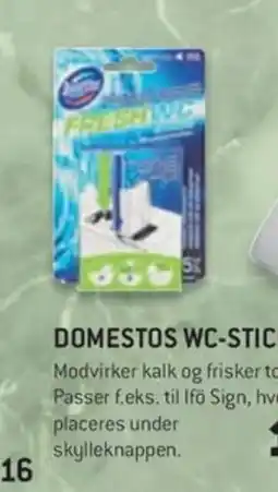 Johannes Fog Domestos WC-sticks tilbud