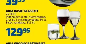Davidsen Aida basic glassæt tilbud