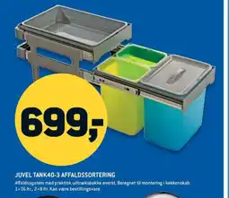 Johannes Fog Juvel Tank40-3 affaldssortering tilbud
