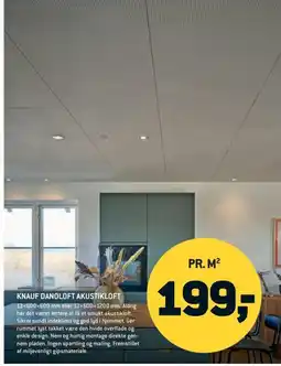 Johannes Fog Knauf Danoloft akustikloft tilbud