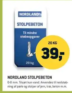 Johannes Fog Nordland stolpebeton tilbud