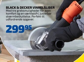 Davidsen Black & decker vinkelsliber tilbud