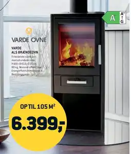 Johannes Fog Varde als brændeovn tilbud