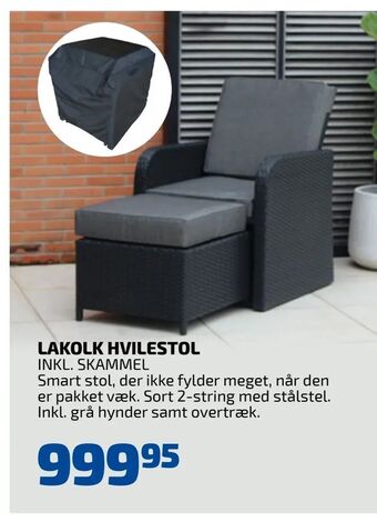 Davidsen Lakolk hvilestol tilbud