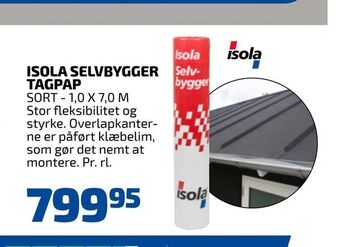 Isola selvbygger tagpap