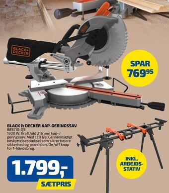 Black & decker kap-geringssav