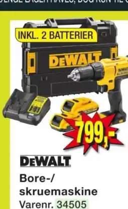Harald Nyborg DEWALT Bore-/ skruemaskine tilbud