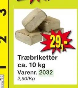 Harald Nyborg Træbriketter ca. tilbud